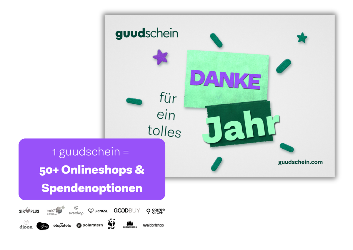 Motiv: Danke für ein tolles Jahr (digital & physisch)